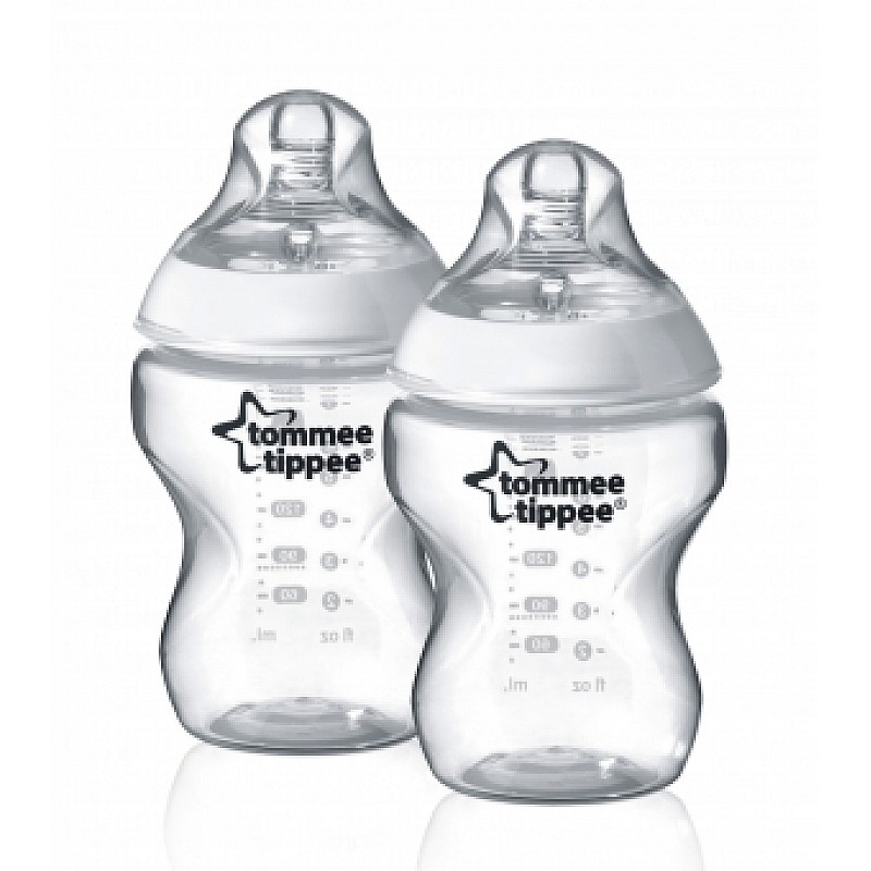 Tommee Tippee Шише за хранене Easi-Vent 260ml 0m+ / 2бр./оп. Tommee Tippee Шише за хранене Easi-Vent 260ml 0m+ / 2бр./оп.
